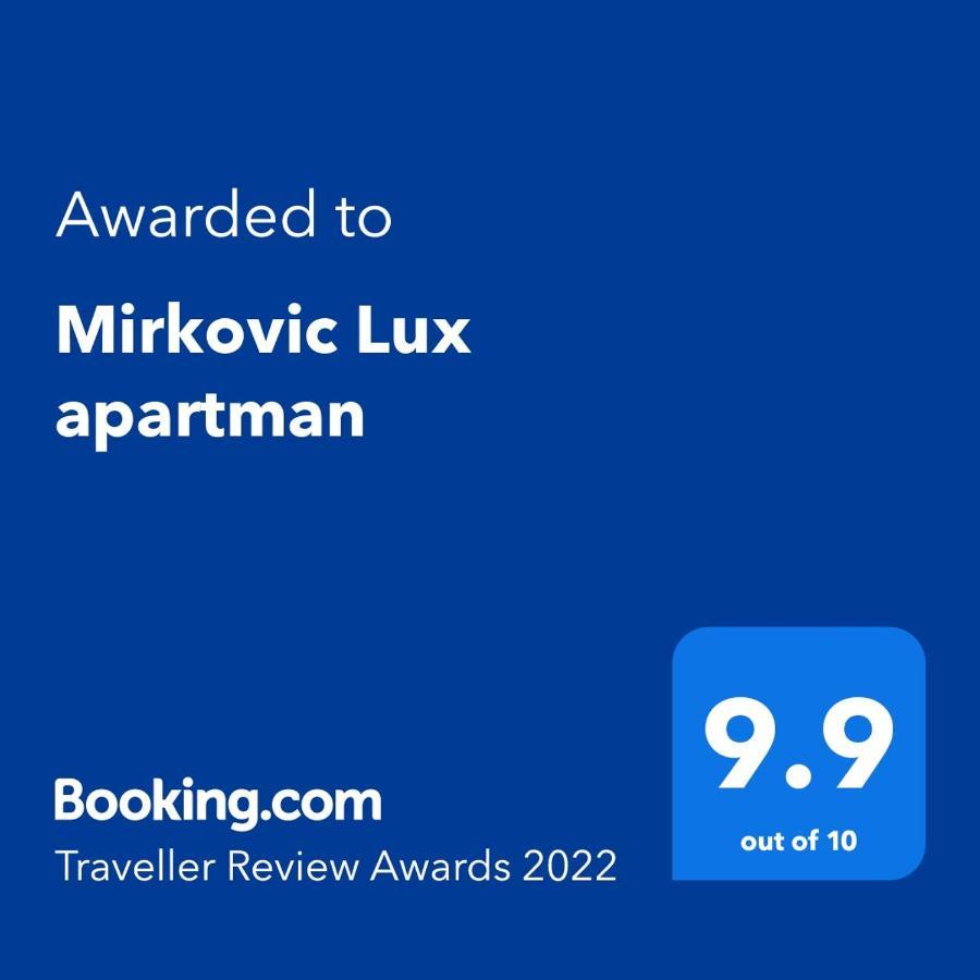 Mirkovic Lux Apartman นิส ภายนอก รูปภาพ